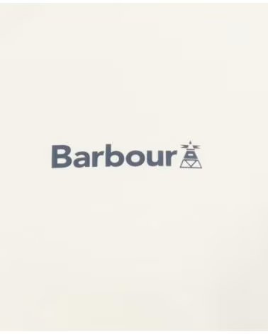 BARBOUR T-SHIRT COORDINATES LOGO MIST BEIGE