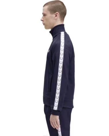 FRED PERRY CHAQUETA DEPORTIVA CON CINTAS 4620 CARBON BLUE NAVY