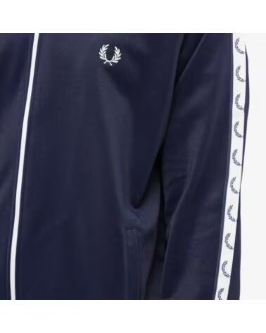 FRED PERRY CHAQUETA DEPORTIVA CON CINTAS 4620 CARBON BLUE NAVY