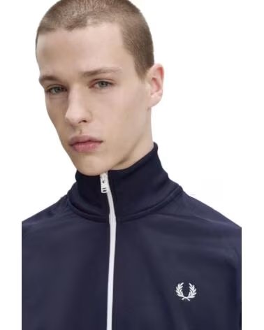 FRED PERRY CHAQUETA DEPORTIVA CON CINTAS 4620 CARBON BLUE NAVY