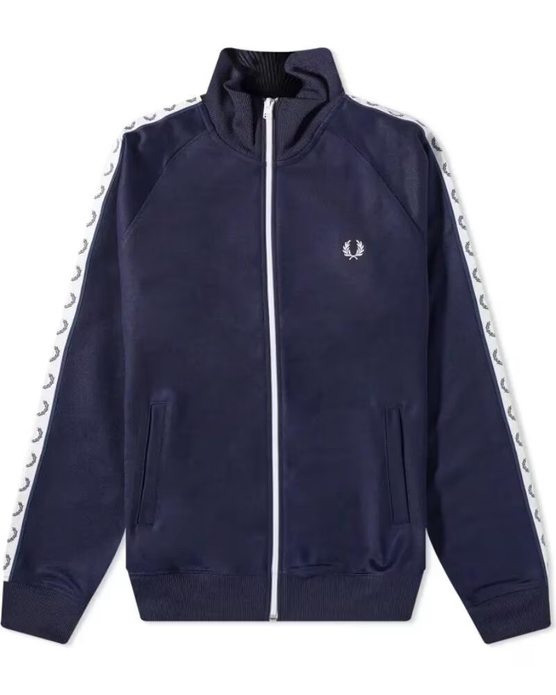 FRED PERRY CHAQUETA DEPORTIVA CON CINTAS 4620 CARBON BLUE NAVY