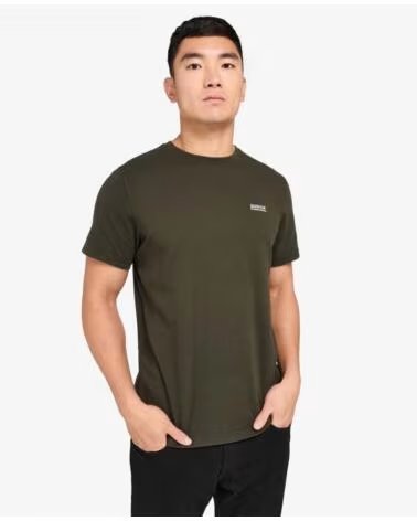 BARBOUR INTERNATIONAL ARCH T-SHIRT FOREST GREEN DARK