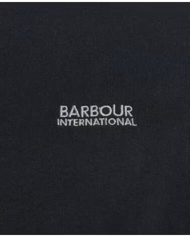 T-SHIRT BARBOUR INTERNATIONAL ARCH BLACK