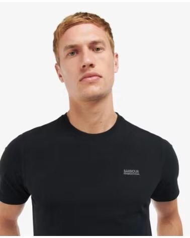 T-SHIRT BARBOUR INTERNATIONAL ARCH BLACK