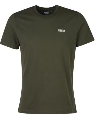 BARBOUR INTERNATIONAL ARCH T-SHIRT FOREST GREEN DARK