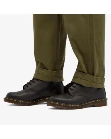 DR MARTENS BOTTES 1460 MADE IN ENGLAND CUIR NOIR BLACK