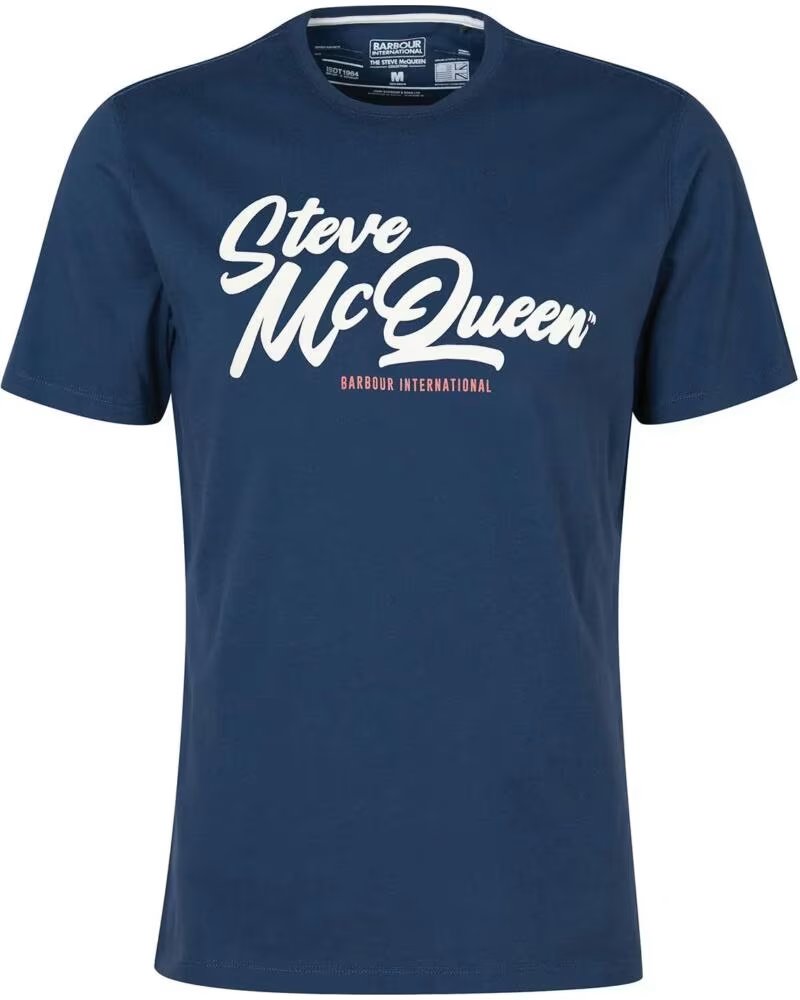 BARBOUR INTERNATIONAL MURREY GRAPHIC T-SHIRT INSIGNIA BLUE REP