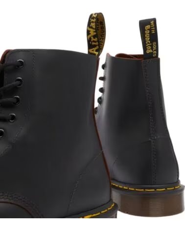 DR MARTENS BOTTES 1460 MADE IN ENGLAND CUIR NOIR BLACK