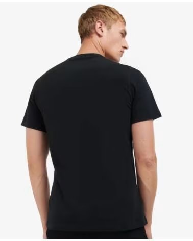 BARBOUR INTERNATIONAL ARCHIE GRAFISCHER T-SHIRT BLACK