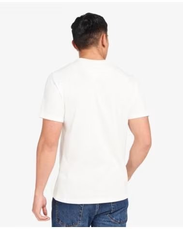 BARBOUR INTERNATIONAL HARRIS GRAPHIC T-SHIRT WHISPER WHITE