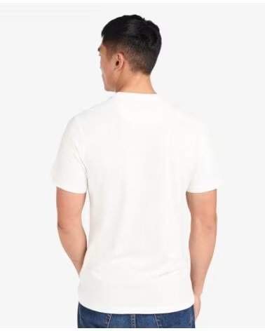 BARBOUR INTERNATIONAL MORRIS GRAPHIC T-SHIRT WHISPER WHITE