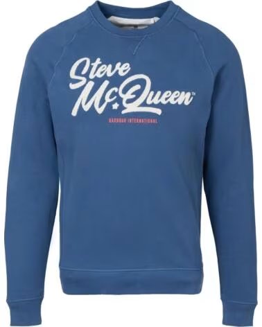 SWEAT-SHIRT BARBOUR INTERNATIONAL HOLTS GRAPHIC INSIGNIA BLUE NAVY