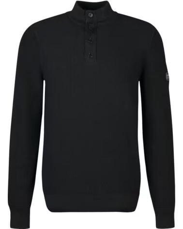 PULL EN MAILLE MOSS BARBOUR INTERNATIONAL BLACK