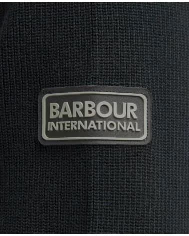 PULL EN MAILLE MOSS BARBOUR INTERNATIONAL BLACK