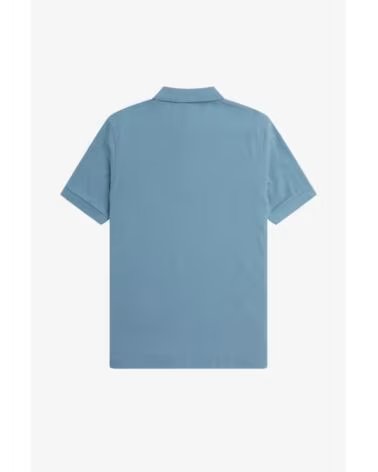 POLO SLIM FIT LISO FRED PERRY ASH BLUE GOLDEN HOUR LIGHT