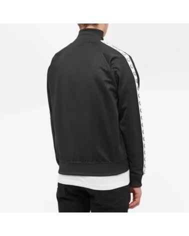 VESTES ET MANTEAUX FRED PERRY TAPED TRACK JACKET 4620 NOIR BLACK