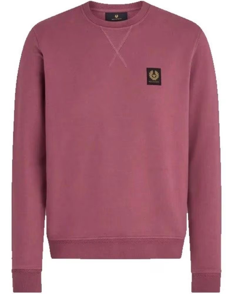 BELSTAFF SWEATSHIRT MULBERRY BURGUND BURGUNDY