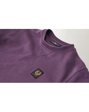 SWEAT-SHIRT BELSTAFF DARK GARNET PURPLE