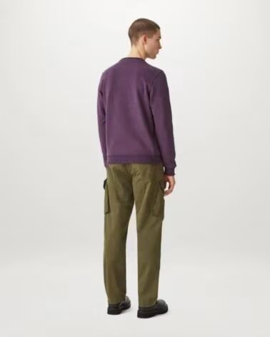 SWEAT-SHIRT BELSTAFF DARK GARNET PURPLE