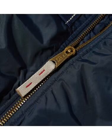 ALPHA INDUSTRIES BLUSÃO BOMBER INJECTOR III AZUL REP BLUE