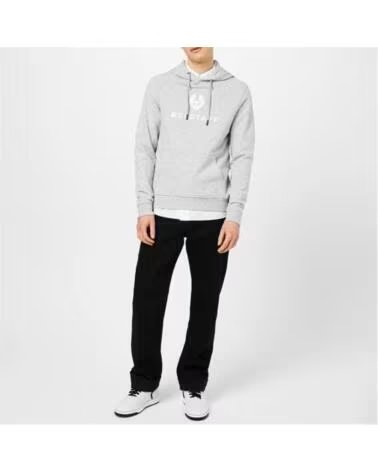 SWEAT À CAPUCHE BELSTAFF SIGNATURE GRIS GREY