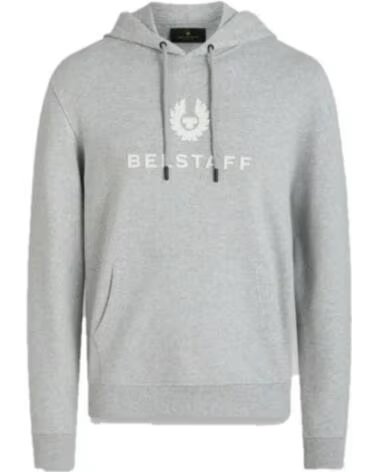 SWEAT À CAPUCHE BELSTAFF SIGNATURE GRIS GREY
