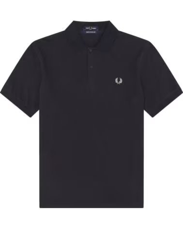 FRED PERRY REISSUES ORIGINAL PLAIN POLO NAVY LIGHT OYSTER
