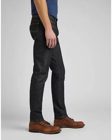 LEE 101 RIDER DRY L34 NAVY JEANS