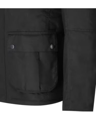 BARBOUR INTERNATIONAL WINTER LOCKSEAM GEWACHSTE JACKEN BLACK