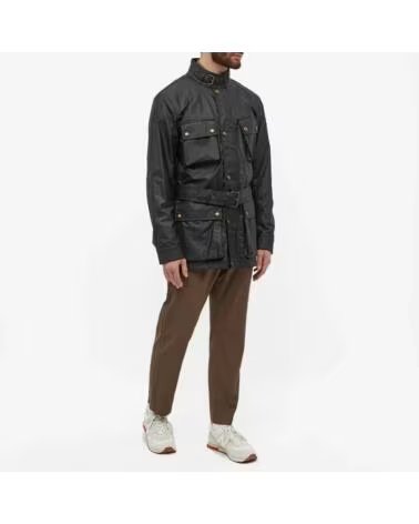 BELSTAFF CHAQUETAS ENCERADAS BELSTAFF TRIALMASTER BLACK