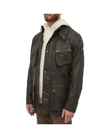 BELSTAFF CHAQUETA ENCERADA BELSTAFF TRIALMASTER VERDE OLIVO OLIVE