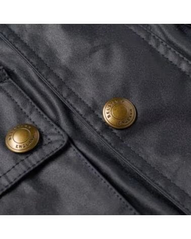 BELSTAFF BELSTAFF FIELDMASTER CHAQUETA ENCERA DA DE ALGODÓN OSCURO MARINO NAVY