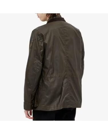 BELSTAFF CHAQUETAS BELSTAFF FIELDMASTER WAXED COTTON FADED OLIVE