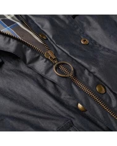BELSTAFF BELSTAFF FIELDMASTER CHAQUETA ENCERA DA DE ALGODÓN OSCURO MARINO NAVY