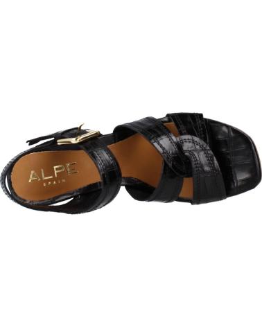 Sandalen für Damen ALPE 4409 68 NEGRO