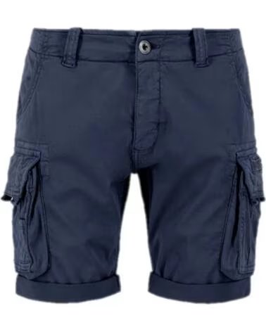 ALPHA INDUSTRIES CREW CARGO SHORT REP BLUE