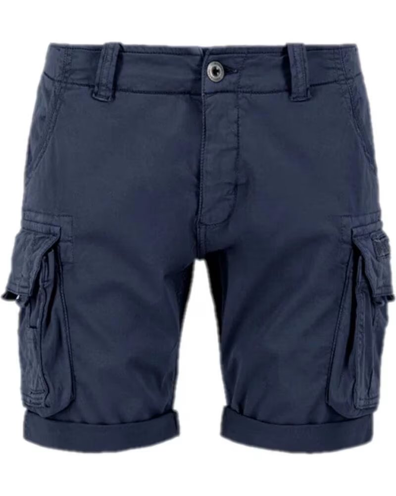 ALPHA INDUSTRIES CREW CARGO SHORT REP BLUE