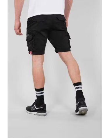 ALPHA INDUSTRIES CREW CARGO SHORT BLACK