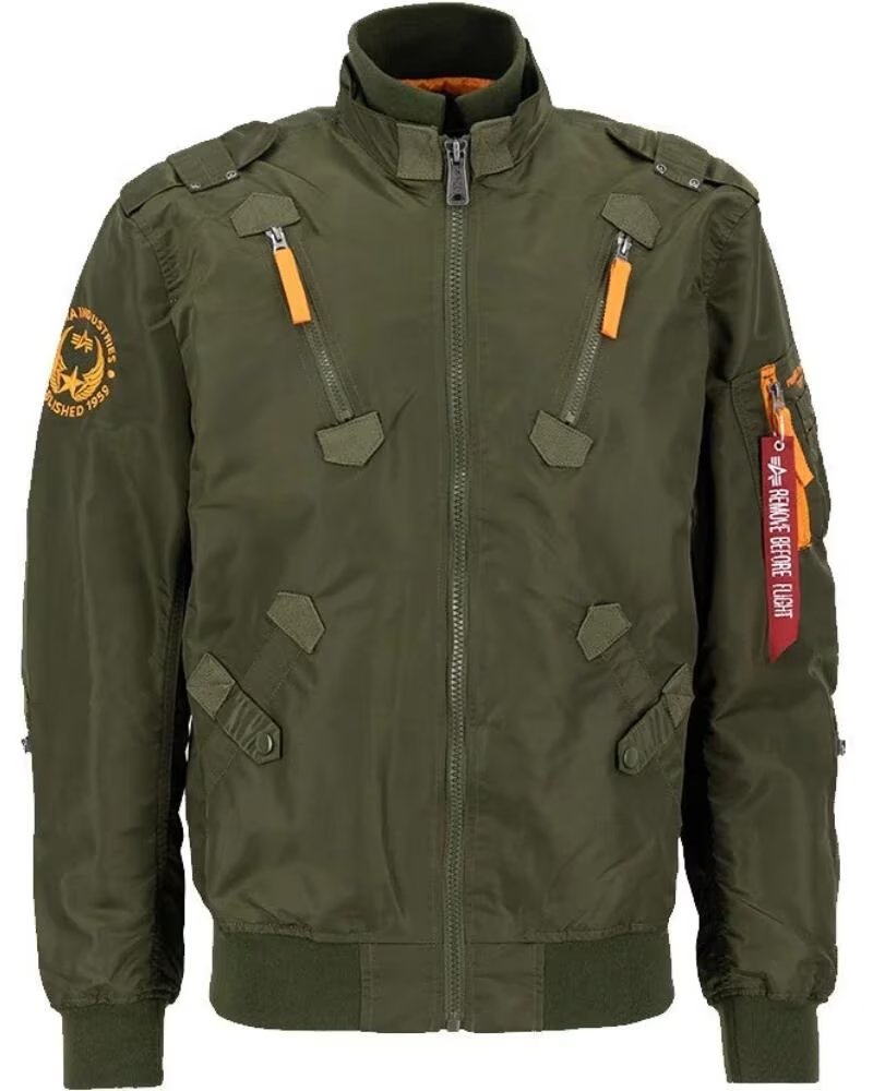 ALPHA INDUSTRIES CASACO BOMBER FALCON II DARK GREEN