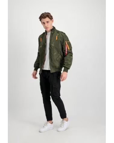 ALPHA INDUSTRIES CASACO BOMBER FALCON II DARK GREEN