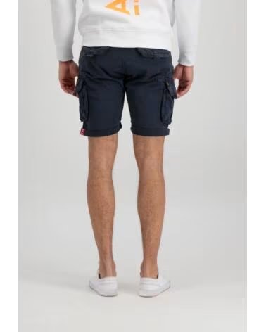 ALPHA INDUSTRIES CREW CARGO SHORT REP BLUE