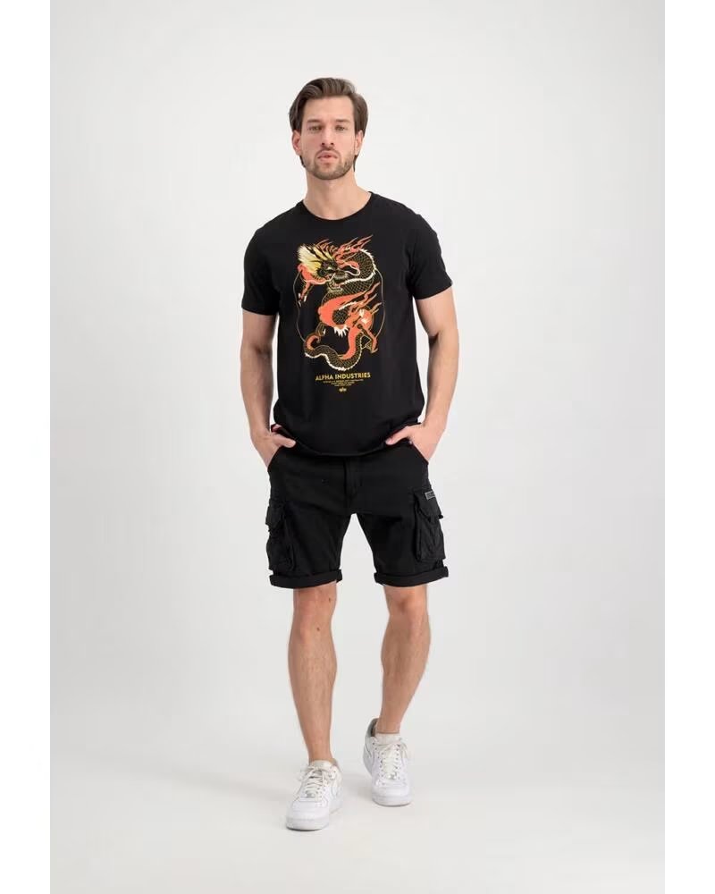 ALPHA INDUSTRIES CREW CARGO SHORT BLACK