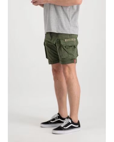 ALPHA INDUSTRIES CREW CARGO SHORT OLIVE