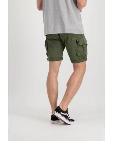 ALPHA INDUSTRIES CREW CARGO SHORT OLIVE