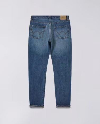 EDWIN JEANS SLIM TAPERED L32 AZUL MID DARK WASH BLUE