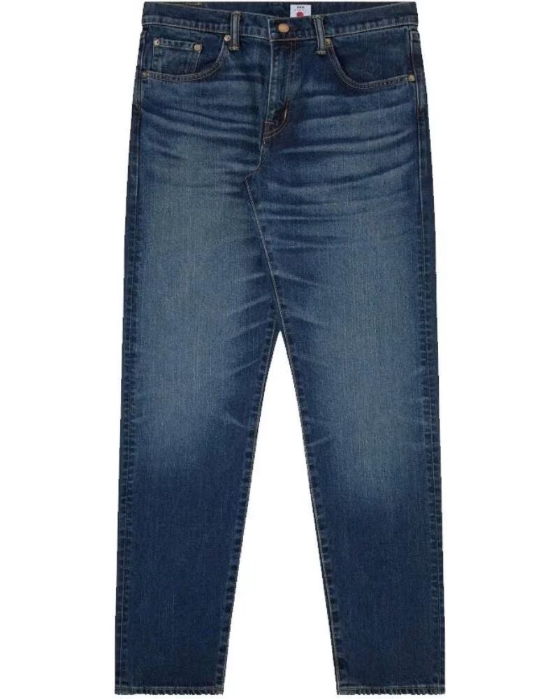 EDWIN REGULAR TAPERED JEANS L32 DARK USED BLUE
