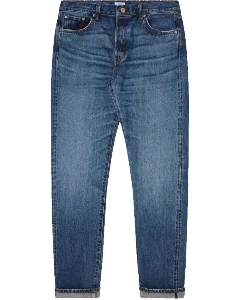 EDWIN JEANS SLIM TAPERED L32 AZUL MID DARK WASH BLUE