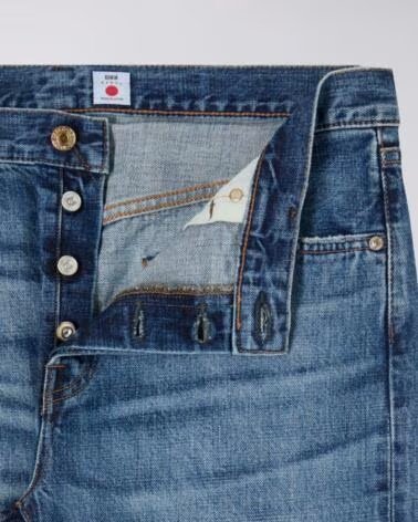 EDWIN JEANS SLIM TAPERED L32 AZUL MID DARK WASH BLUE