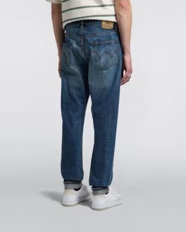 EDWIN JEANS SLIM TAPERED L32 AZUL MID DARK WASH BLUE