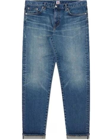EDWIN REGULAR TAPERED JEANS L32 BLUE MID USED